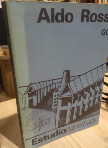 Portada do libro de ALDO ROSSI. GG. ESTUDIO PAPERBACK