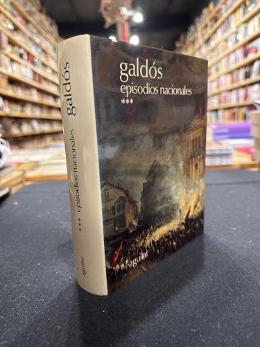 Portada do libro de Episodios Nacionales, tomo 3