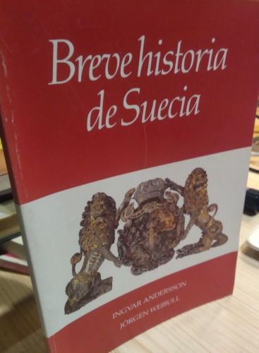 Portada do libro de BREVE HISTORIA DE SUECIA. ANDERSSON. WEIBULL