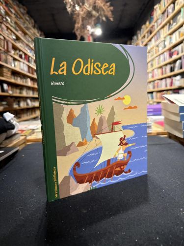 Portada del libro de La Odisea (infantil, ilustrado)