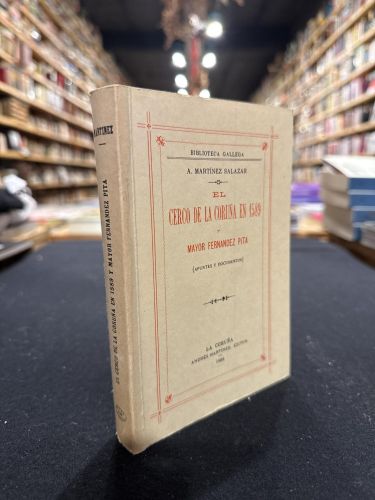 Portada del libro de Cerco de La Coruña en 1589 (facsimil)