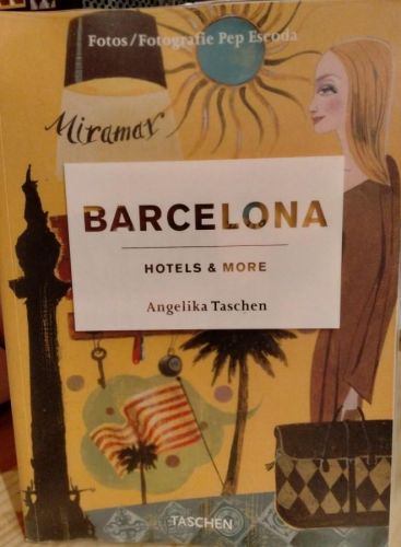 Portada do libro de Taschen, Barcelona Hotels & more