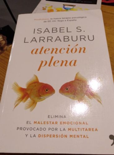 Portada del libro de Larraburu, Atención plena