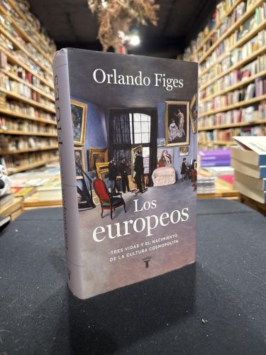 Portada do libro de Los europeos