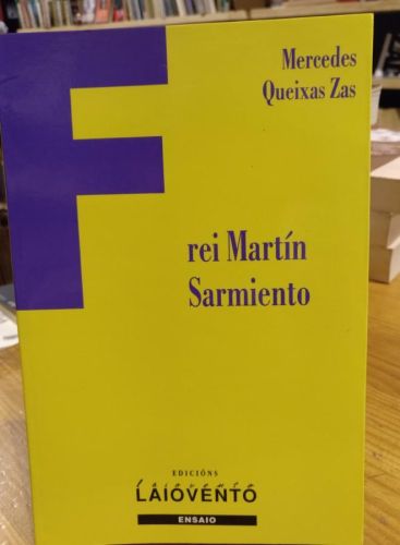 Portada do libro de Mercedes Queixas, Frei Martín Sarmiento