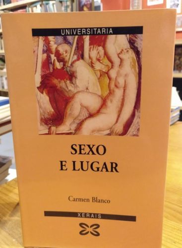 Portada do libro de Carmen Blanco, Sexo e lugar