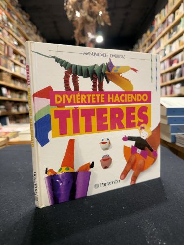 Portada del libro de Diviértete haciendo titeres