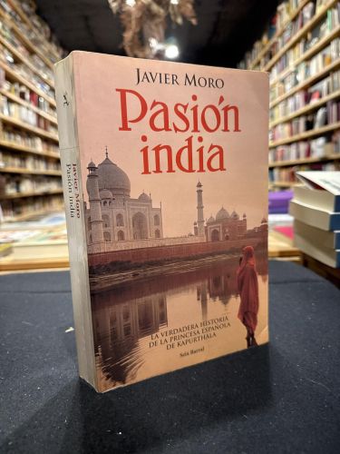 Portada del libro de Pasión india