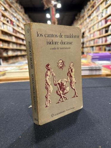 Portada del libro de Los cantos de Maldoror