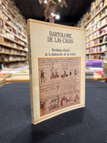Portada del libro de Brevísima relación de la destrucción de las Indias
