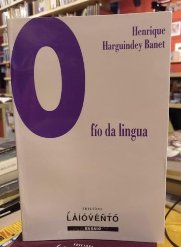 Portada del libro de Harguindey, O fío da lingua
