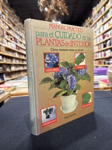 Portada do libro de Manual práctico para el cuidado de las plantas de interior