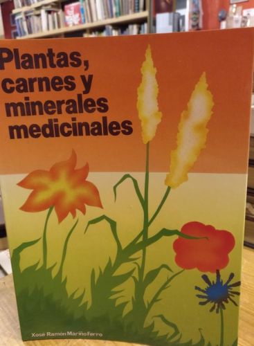 Portada del libro de Mariño Ferro. Plantas, carnes y minerales medicinales