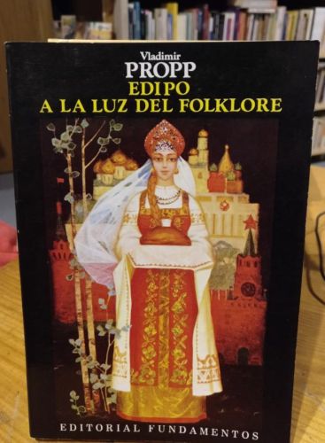 Portada del libro de Propp, Edipo a la luz del folklore