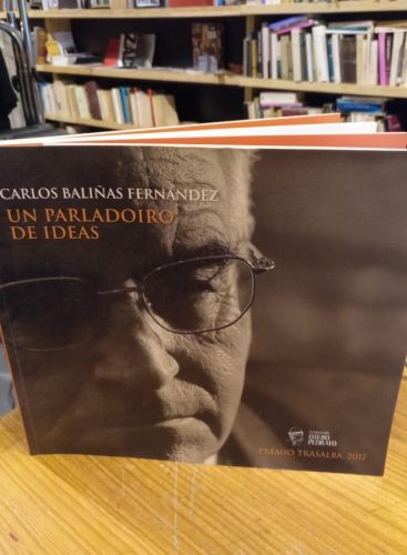 Portada do libro de Baliñas, Un parladoiro de ideas