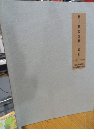 Portada do libro de HIROSHIGUE. SEGUNDO CENTENARIO